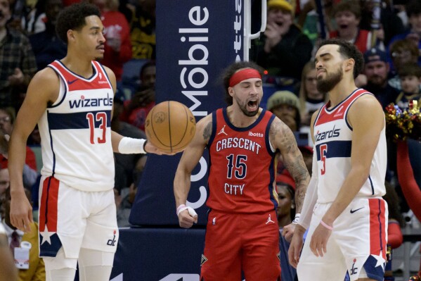 New orleans outlet pelicans washington wizards